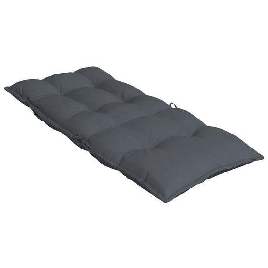 PANGIVO - Coussins de chaise à dossier haut polyester anthracite 120 x 50 x 7 cm, poids:3.75kg - PANGIVO - Image 6