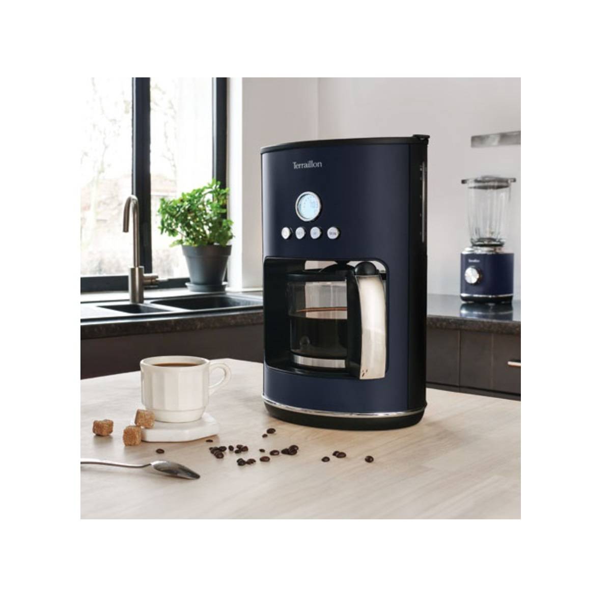 Cafetière filtre programmable 10-12 tasses 1080w 15439 Terraillon - Image 2
