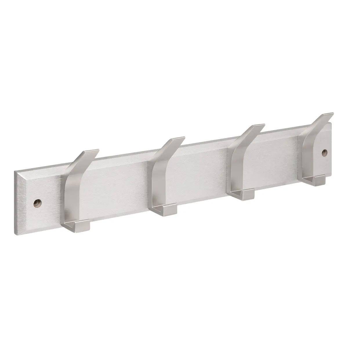 Patère 4 Tiges "Ziny" 45cm Argent - Image 1
