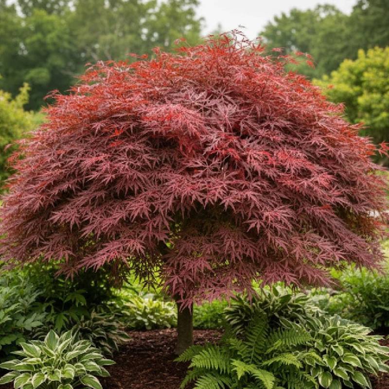 Érable du Japon Dissectum Garnet, Acer palmatum - Pot de 4L - 40/60 cm - Image 4