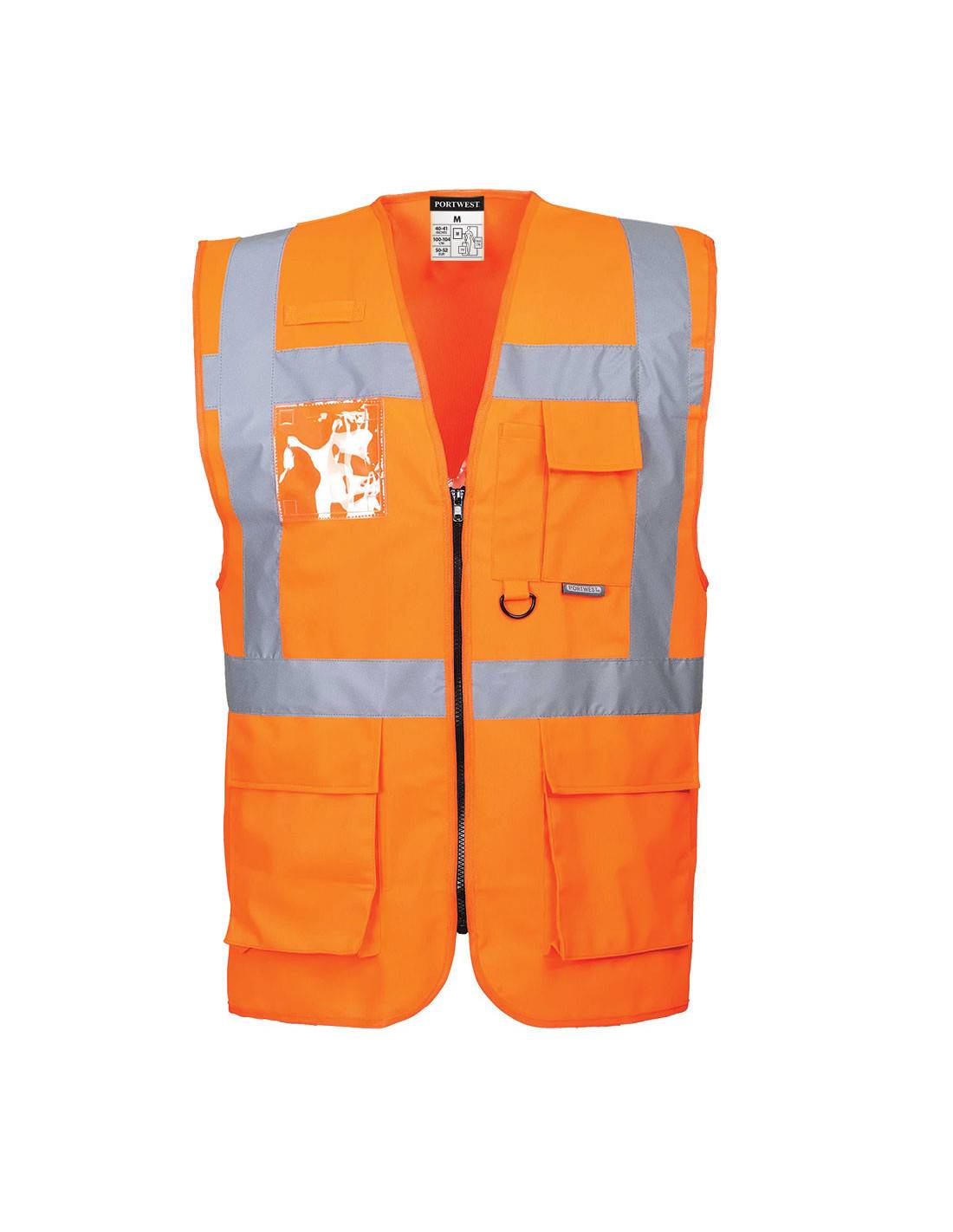 Portwest - Gilet Hi-vis Executive - Berlin Couleur : Orange Taille Xs - Portwest