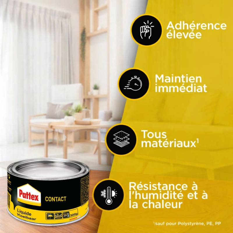 Pattex - PATTEX CONTACT LIQUIDE BOITE 300 GR - Image 2