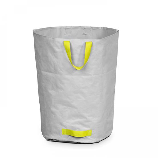 Oviala - Lot de 3 sacs à déchets de jardin 100l polyester gris Lesto - Oviala - Image 2