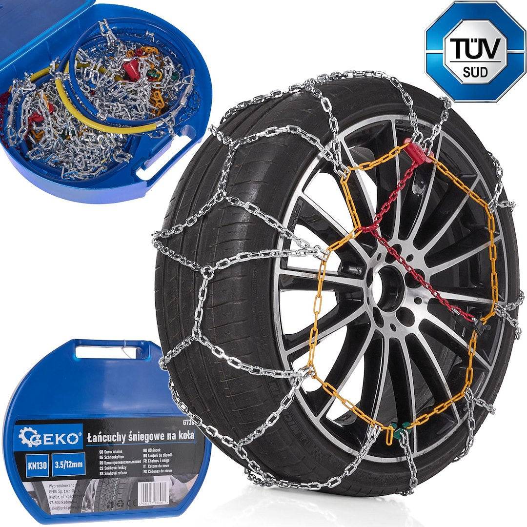 Entrepotbrico - Chaînes À Neige 3,5 Mm 12 Mm Pour Axe Deux Roues