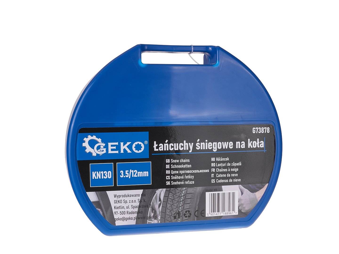Entrepotbrico - Chaînes À Neige 3,5 Mm 12 Mm Pour Axe Deux Roues - Image 4