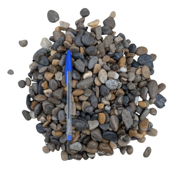 Gravier roulé  rivière gris 6/16 mm – Pack 4 Big Bag +/- 1,5T – 80 m² - Image 4