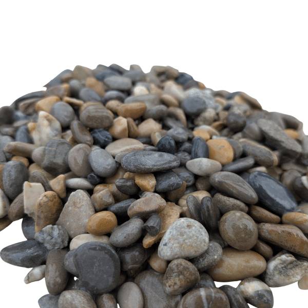 Gravier roulé  rivière gris 6/16 mm – Pack 4 Big Bag +/- 1,5T – 80 m² - Image 3
