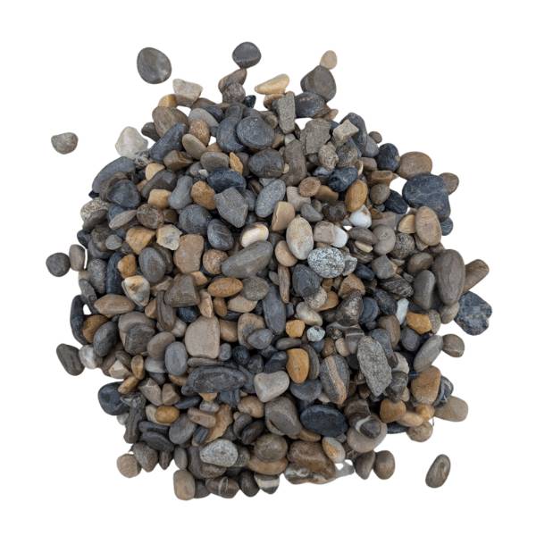 Gravier roulé  rivière gris 6/16 mm – Pack 4 Big Bag +/- 1,5T – 80 m² - Image 2