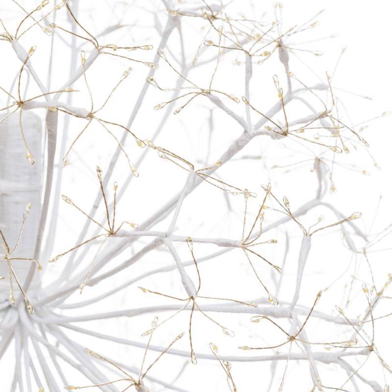 Lotti - Branche Sphère Riche RICH Blanche Ø60cm 1200 MicroLED FlashLED avec Rameaux Lotti - Image 3