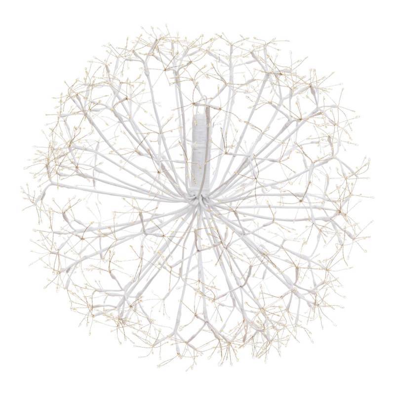 Lotti - Branche Sphère Riche RICH Blanche Ø60cm 1200 MicroLED FlashLED avec Rameaux Lotti - Image 5