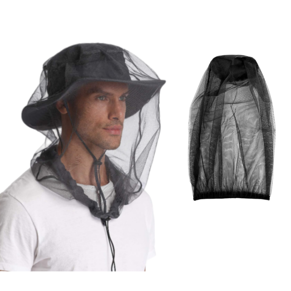 Chapeau Anti-Moustiques 360° - Protection Totale-Living123