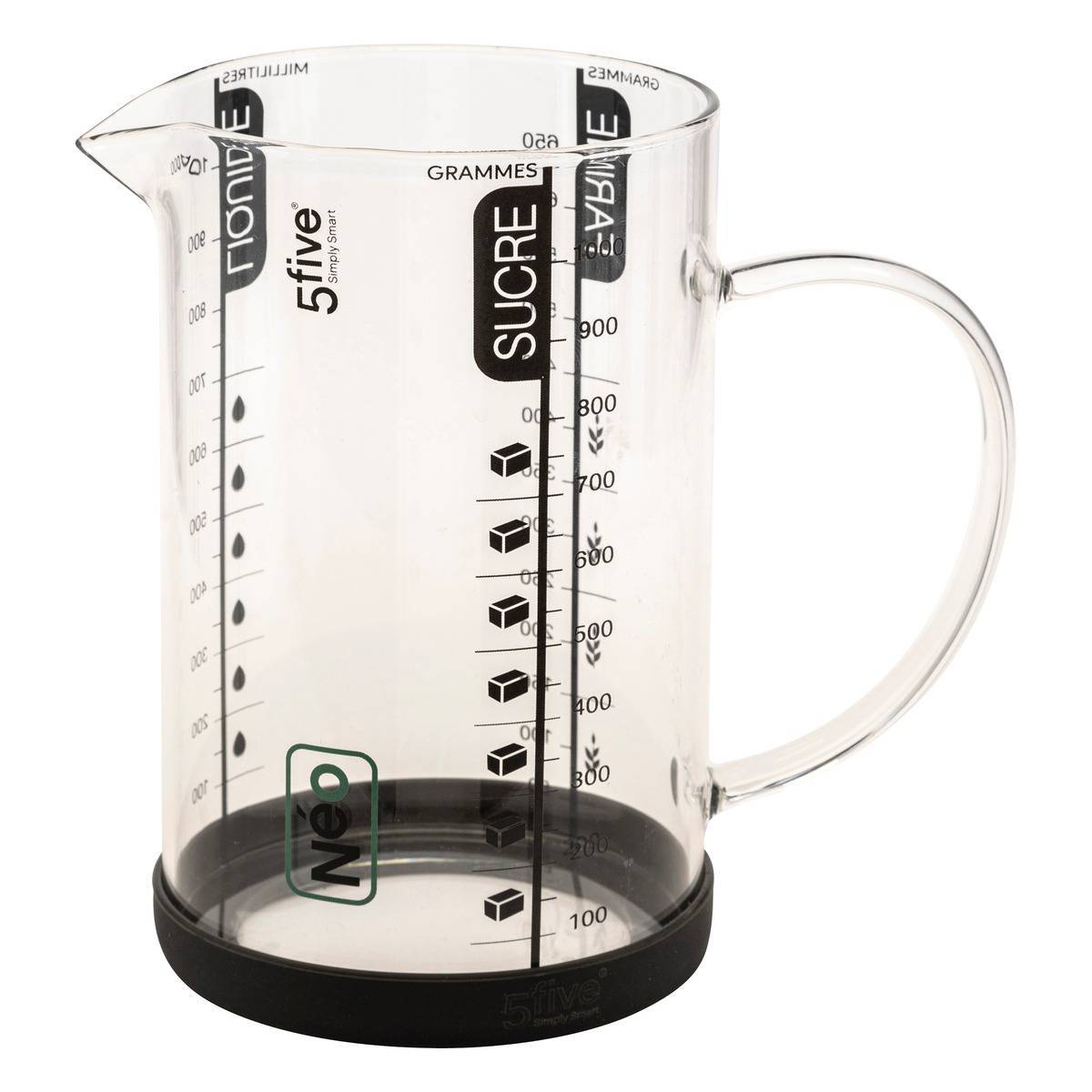 Verre doseur 1L "Silitop" - 5five - Image 1