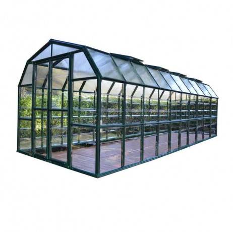 Canopia - Serre de jardin en polycarbonate Rion Grand Gardener 16,50 m², Ancrage au sol Oui - Image 2