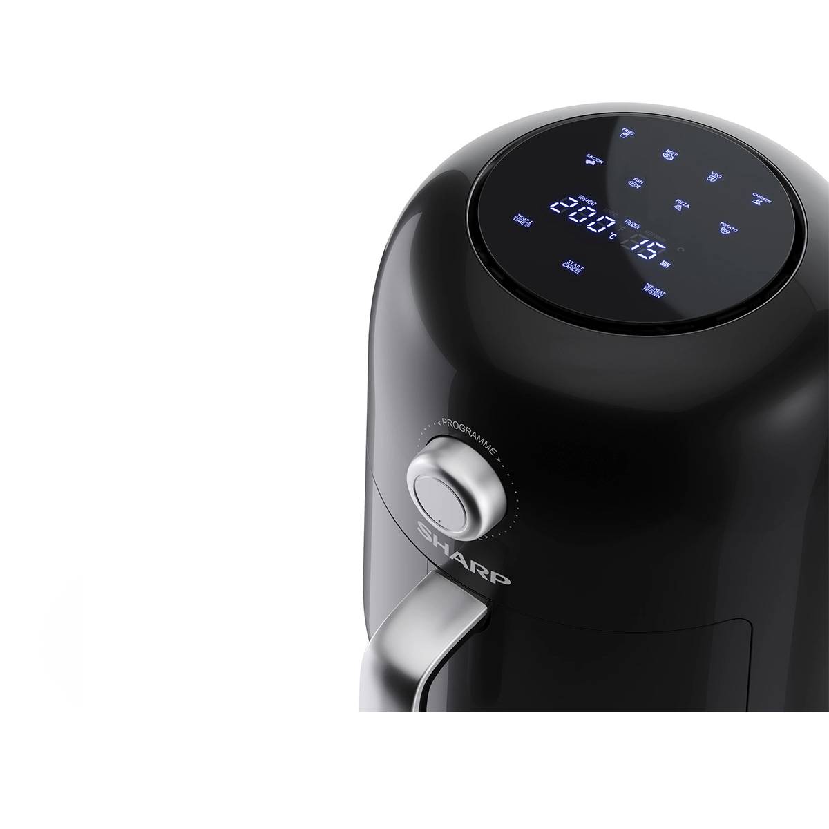 Friteuse sans huile 4l 1300w noir AF-GS404AE-B Sharp - Image 4