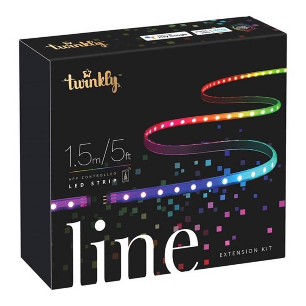 Extension bande blanche 1,5m 90 LEDS multicolores RGB TWINKLY LINE - Image 4