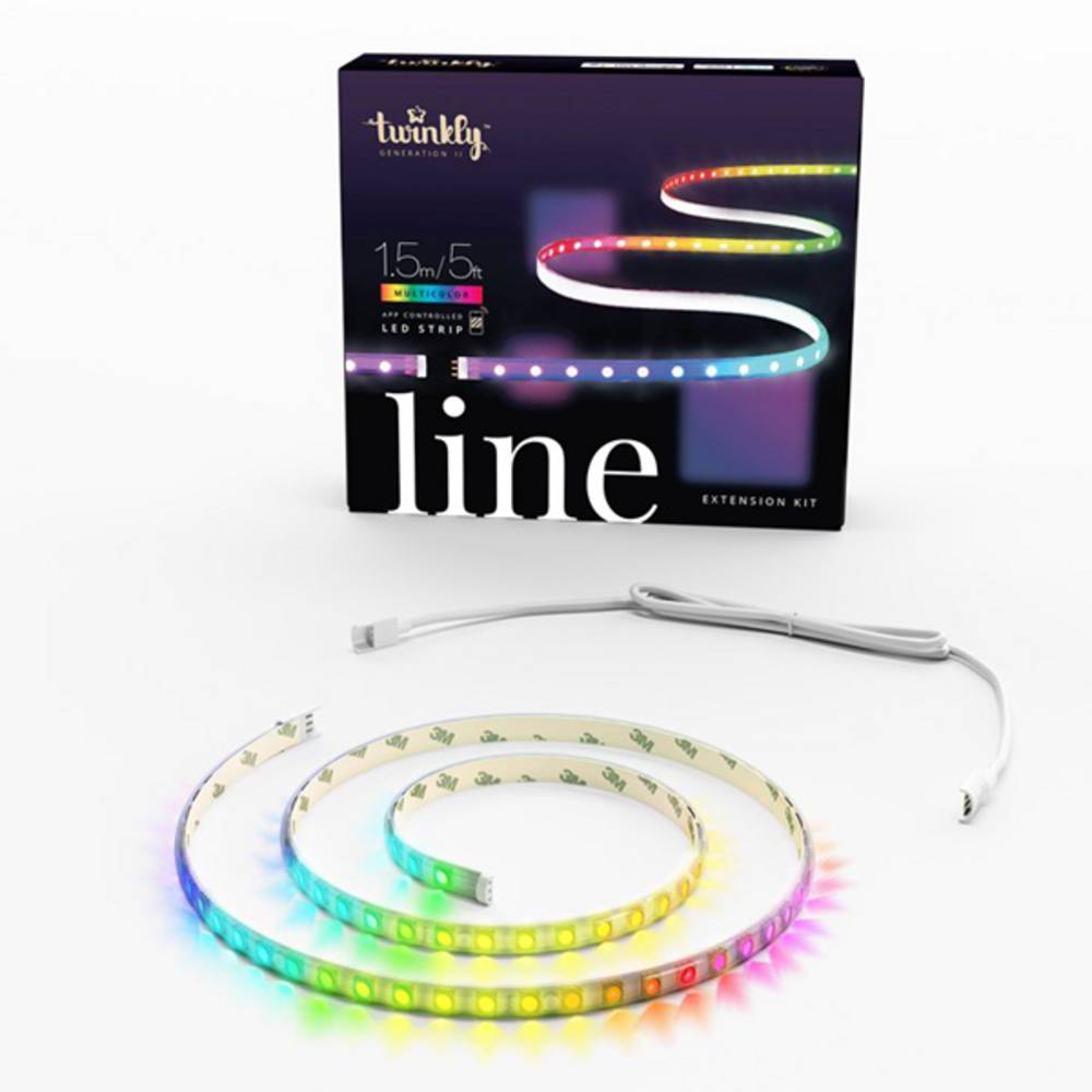 Extension bande blanche 1,5m 90 LEDS multicolores RGB TWINKLY LINE - Image 5