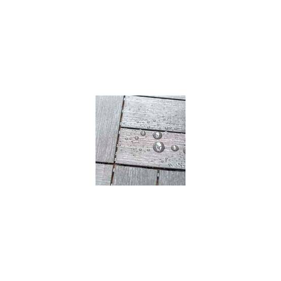 Dalle clipsable jardin finition bois "A l'italienne" - 56 x56 cm - Gris anthracite - ArtPlast - Image 6
