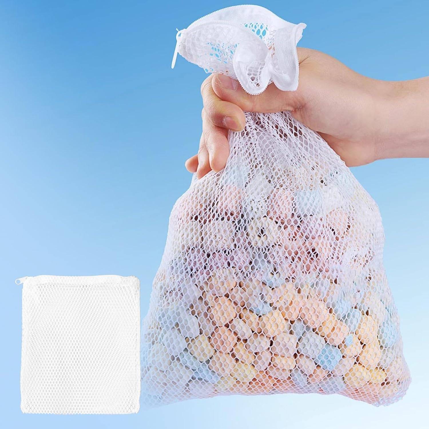 Sacs filtrants réutilisables pour aquarium - 5x mailles fines DtopbuyAge - Image 2
