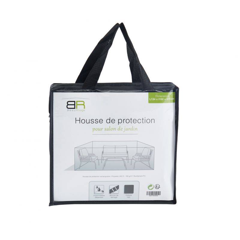 Housse de protection pour salon de jardin 4 places Beau Rivage - Image 1