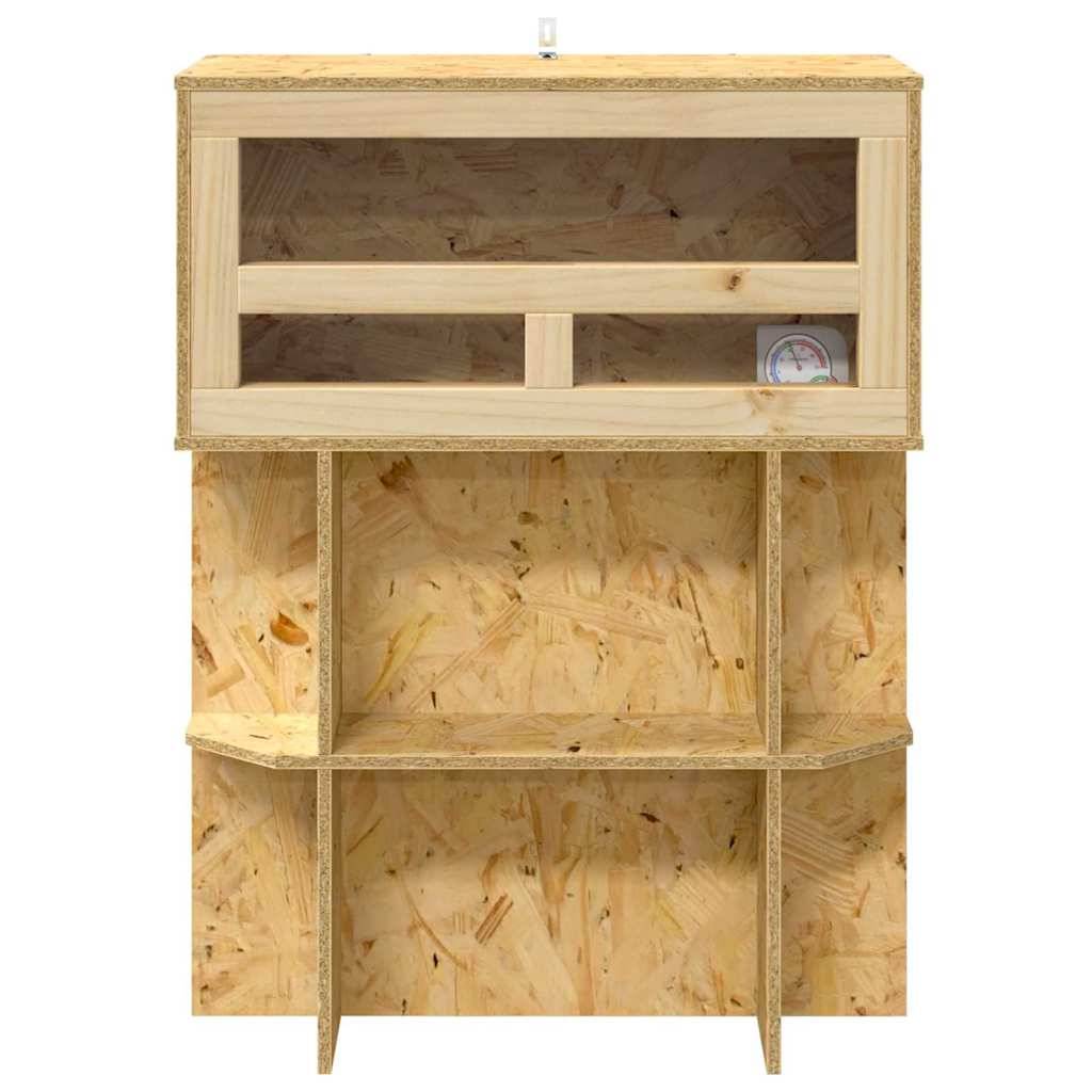 Vidaxl - Terrarium Marron 60 x 30 x 80 cm OSB vidaXL 3397895 - Image 9