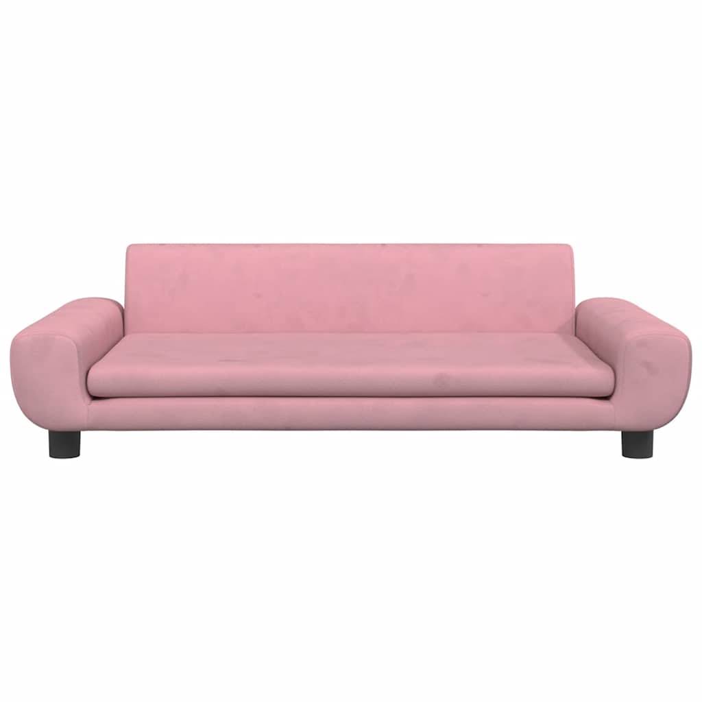 Vidaxl - Lit pour chien rose 100x54x33 cm velours vidaXL 171984 - Image 4