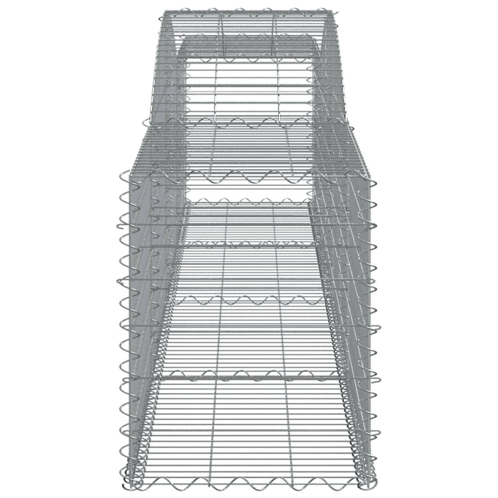 Vidaxl - Paniers à gabions arqués 25 pcs 400x50x60/80 cm Fer galvanisé vidaXL 3146981 - Image 6