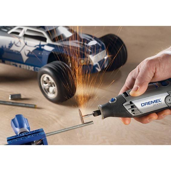 Outil multifonction Dremel 3000 130W Avec 15 Accessoires + Trousse zipée - F013 3000 JA - Image 5
