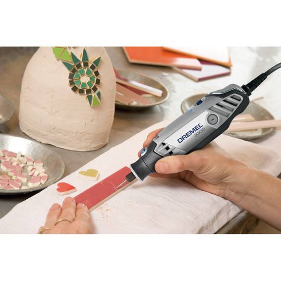 Outil multifonction Dremel 3000 130W Avec 15 Accessoires + Trousse zipée - F013 3000 JA - Image 4