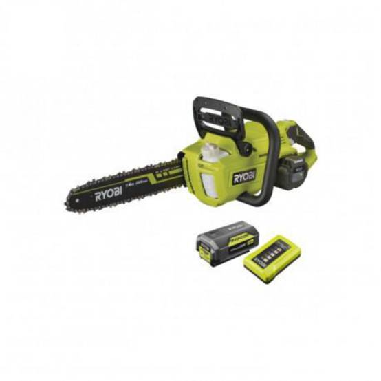 Ryobi - Pack RYOBI Tronçonneuse 36V LithiumPlus Brushless - 2 Batteries 4.0Ah - 5.0Ah - 1 Chargeur - Image 1