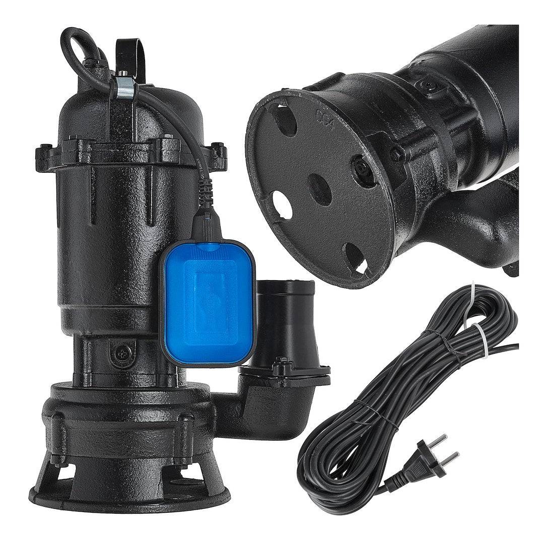 Entrepotbrico - Pompe  550W Avec Broyeur Pour Eaux Usées Et Interrupteur Flottant - Image 1
