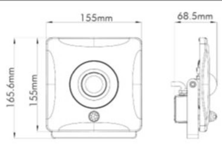 Projecteur LED YUKON-S 10W IP65 avec détecteur - Image 2