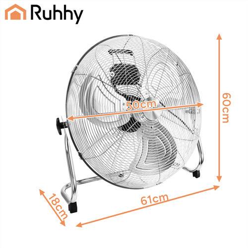 Ventilateur sur pied Ruhhy 50 cm - Image 2