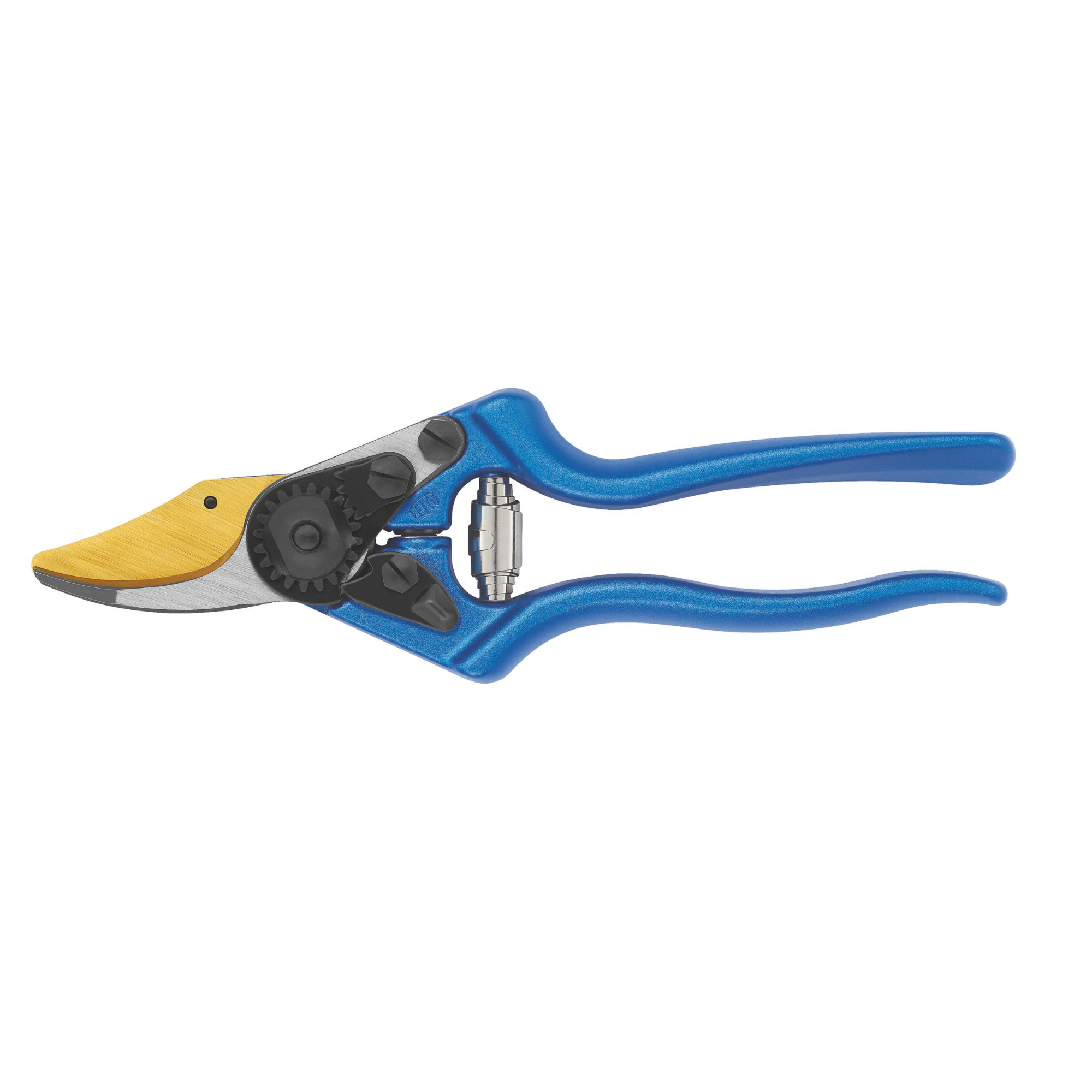 Felco - FELCO 6 Sécateur personnalisable Lame F-Gold / Poignées bleues, coupe 20 mm, poignées forgées, Swiss Made - Image 1