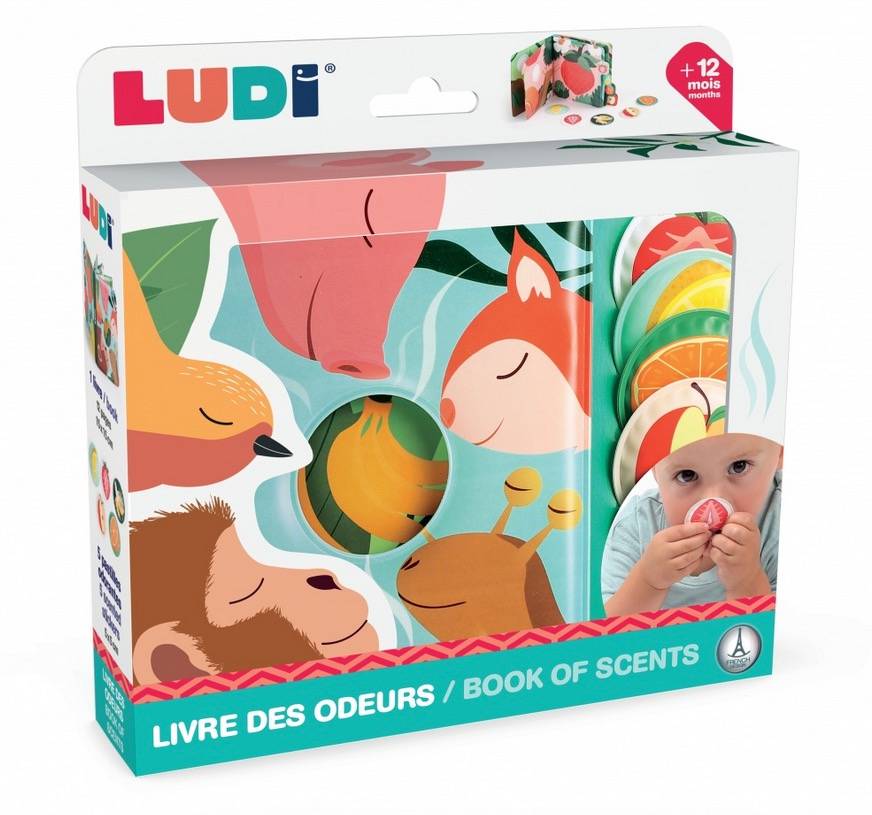 Livre de bain odeurs de fruit - Ludi