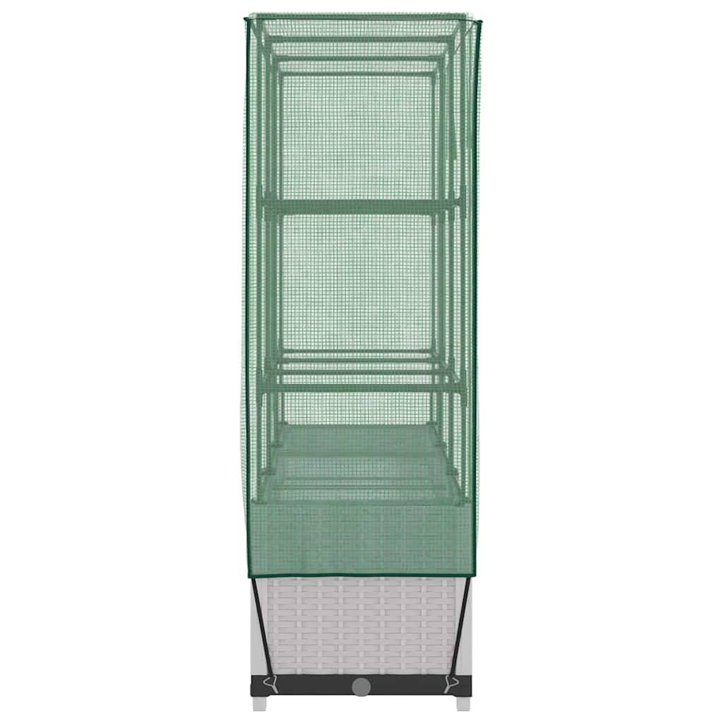 Prolenta Premium - Jardinière polypropylène blanc 120 x 40 x 38 cm - Prolenta premium p362.3 - Image 5