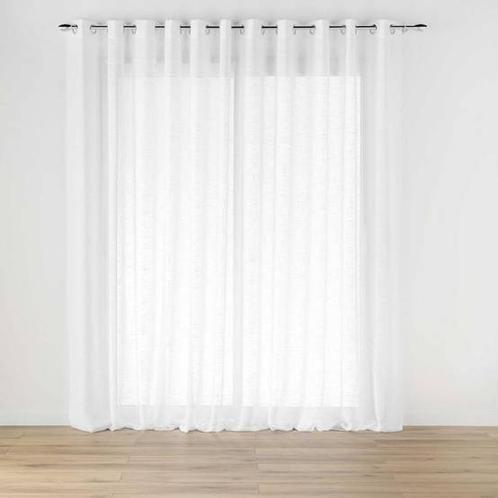 Rideau Voilage "Haltona" 400x240cm Blanc - Image 1