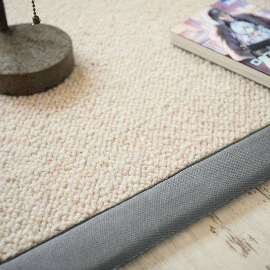 Decoweb - Tapis naturel en pure laine - Latoon grège - Ganse grise - 160 x 230 cm - Decoweb - Image 7