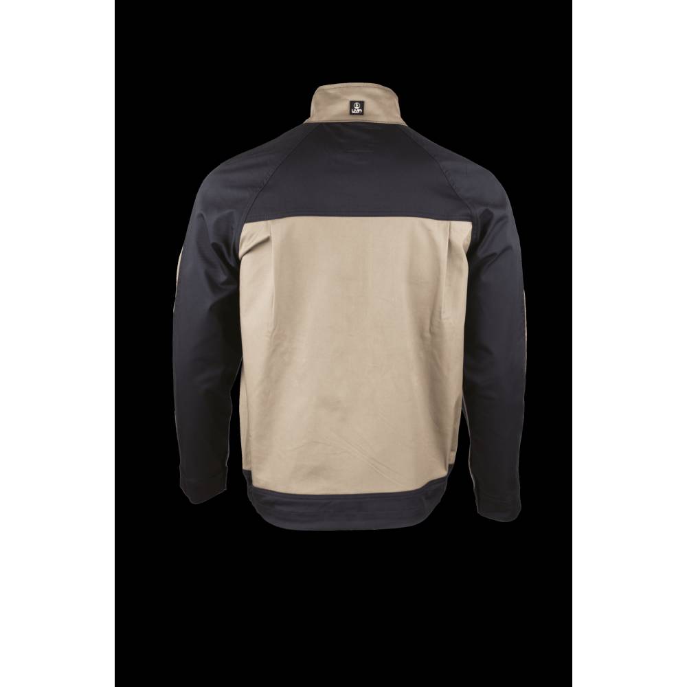 LMA - Veste zippée bicolore LMA CENTAURE Beige / Noir 3XL - Image 2