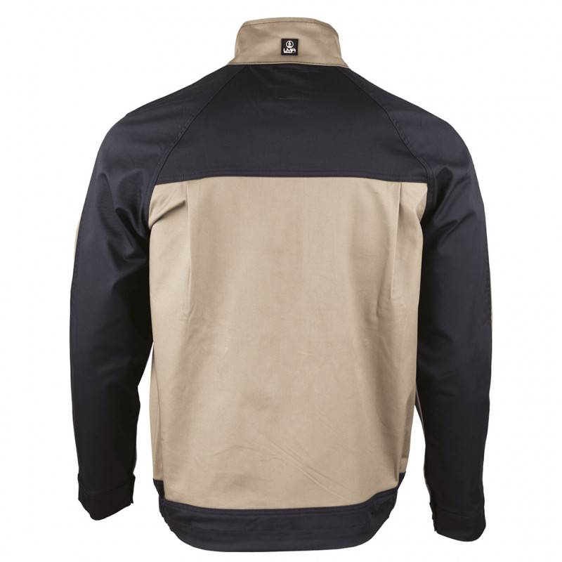 LMA - Veste zippée bicolore LMA CENTAURE Beige / Noir 3XL - Image 3