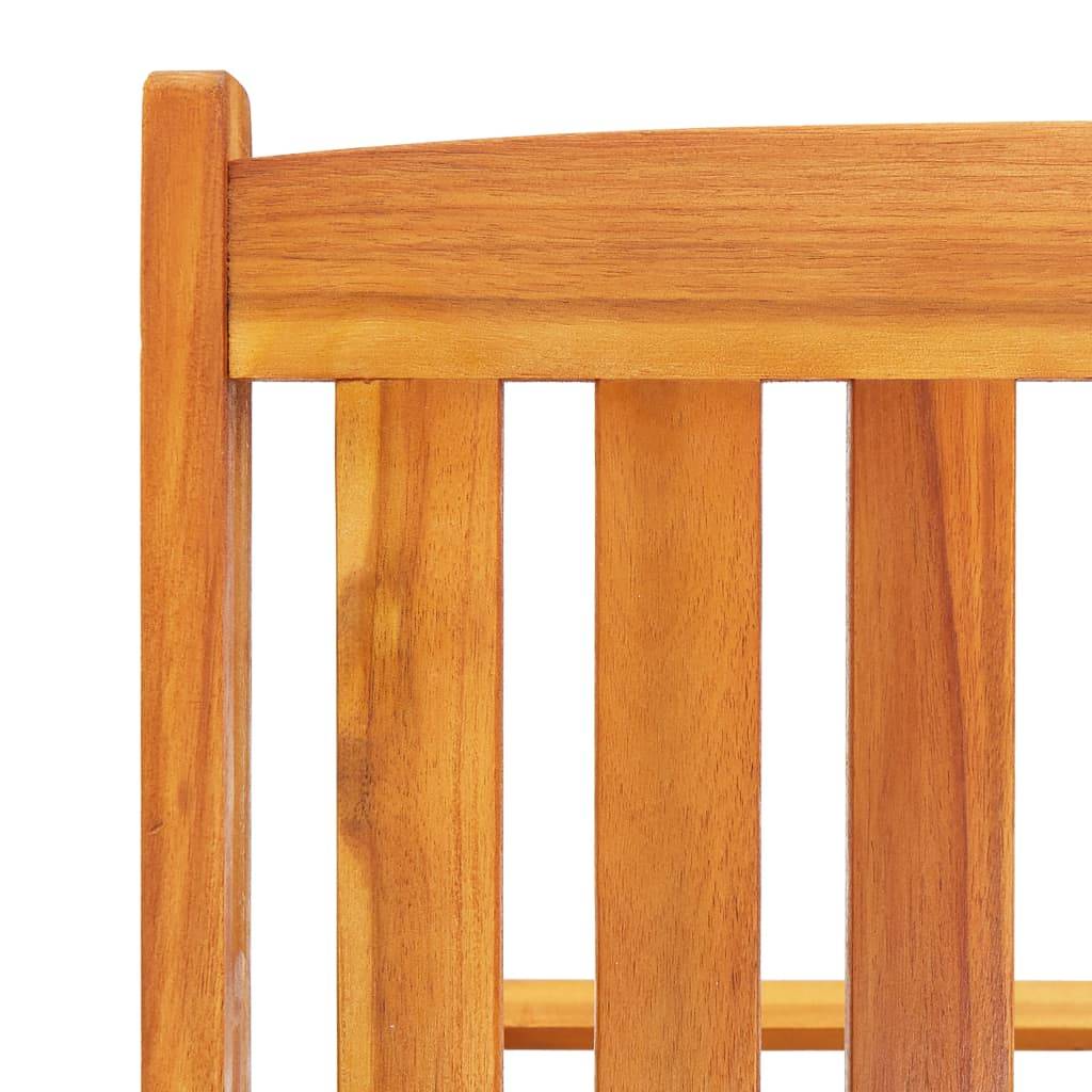PANGIVO - Lot de 2 chaises longues bois acacia avec table et coussins vert vif 199 x 67 x 30/51/62/77/85 cm - PANGIVO - Image 7