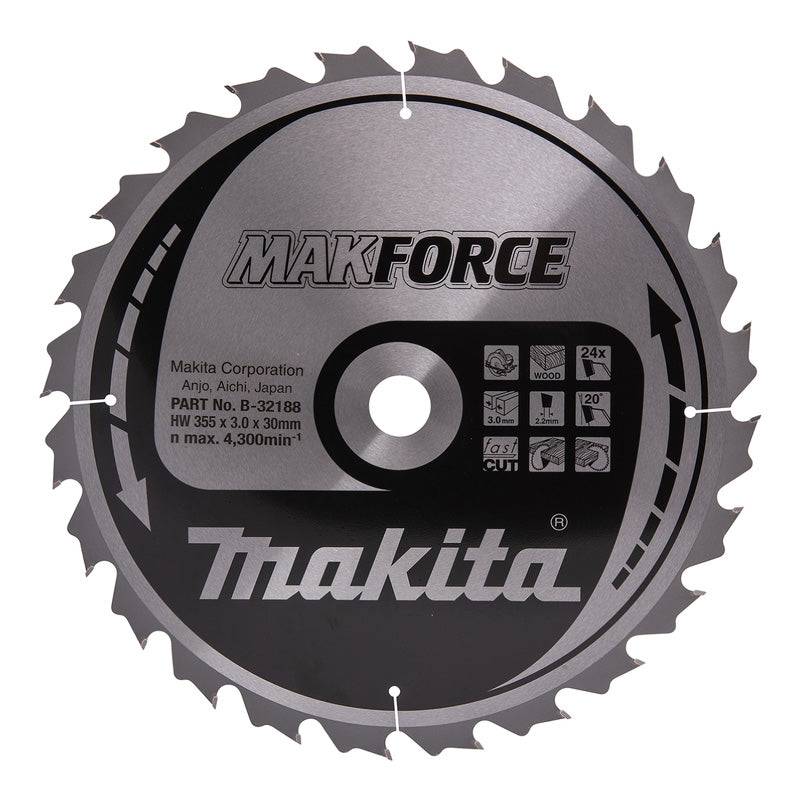 Makita - Lames carbure "MakForce", pour bois, pour scies circulaires MAKITA Makita - Image 4