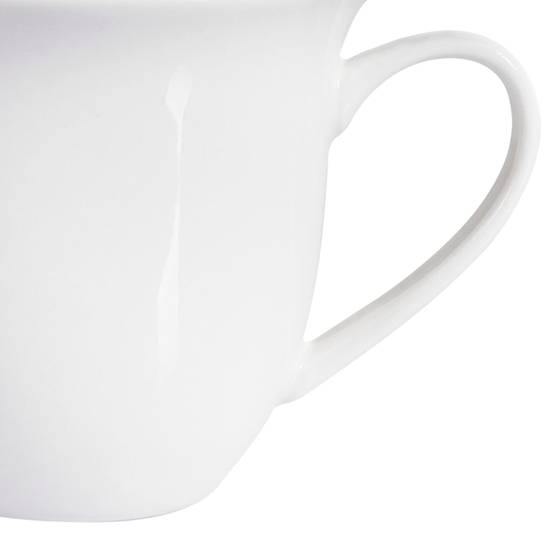 Beliani - Tasses et mugs Porcelaine Blanc ELDERBERRY - 14x14x2- Beliani - Image 7