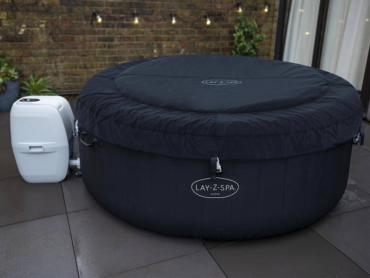 Bestway - Spa gonflable Lay-Z-Spa Miami rond Airjet 4 places - Bestway - Image 5