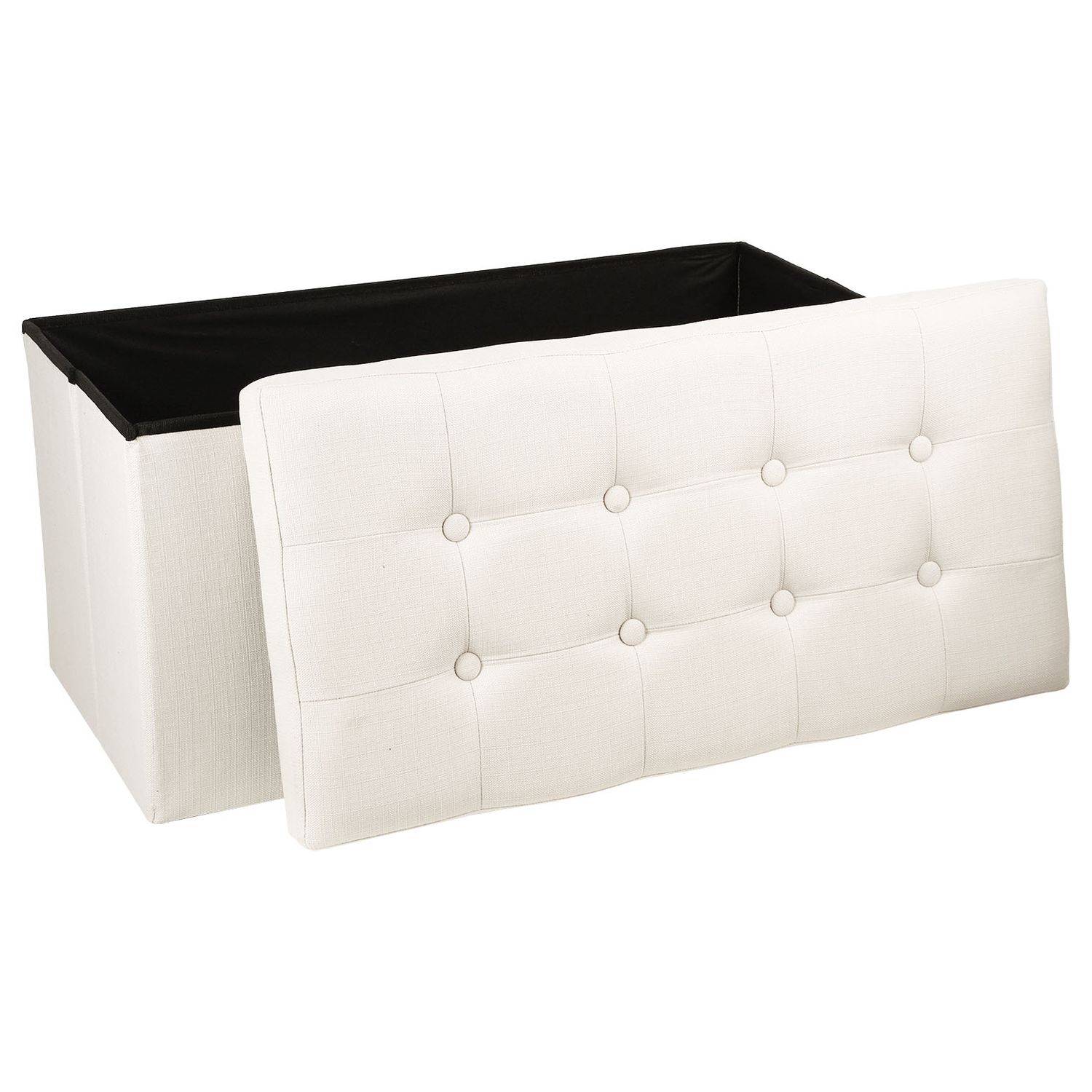 Banquette coffre pliable Lysandre - 76 x H. 38 cm - Atmosphera - Image 2