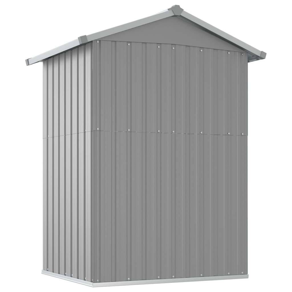 PANGIVO - Abri de jardin avec porte coulissante - Acier galvanisé gris - 126x97,5x177 cm - Surface au sol 1,02m² - PANGIVO - Image 5