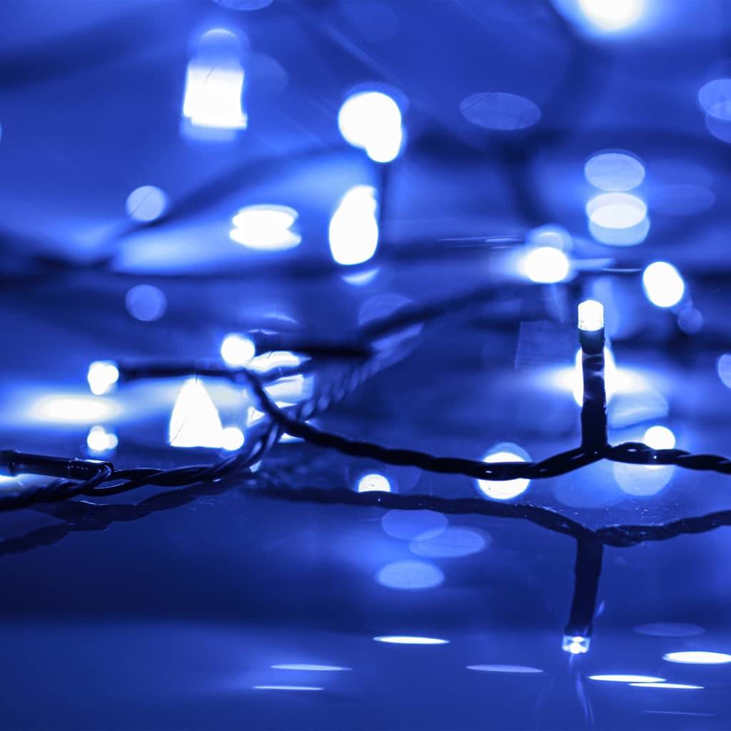 Guirlande Lumineuse LED 2000 Lampes Éclairage de Fête Bleu 200 m – ComfortXL Outdoor Living - Image 4