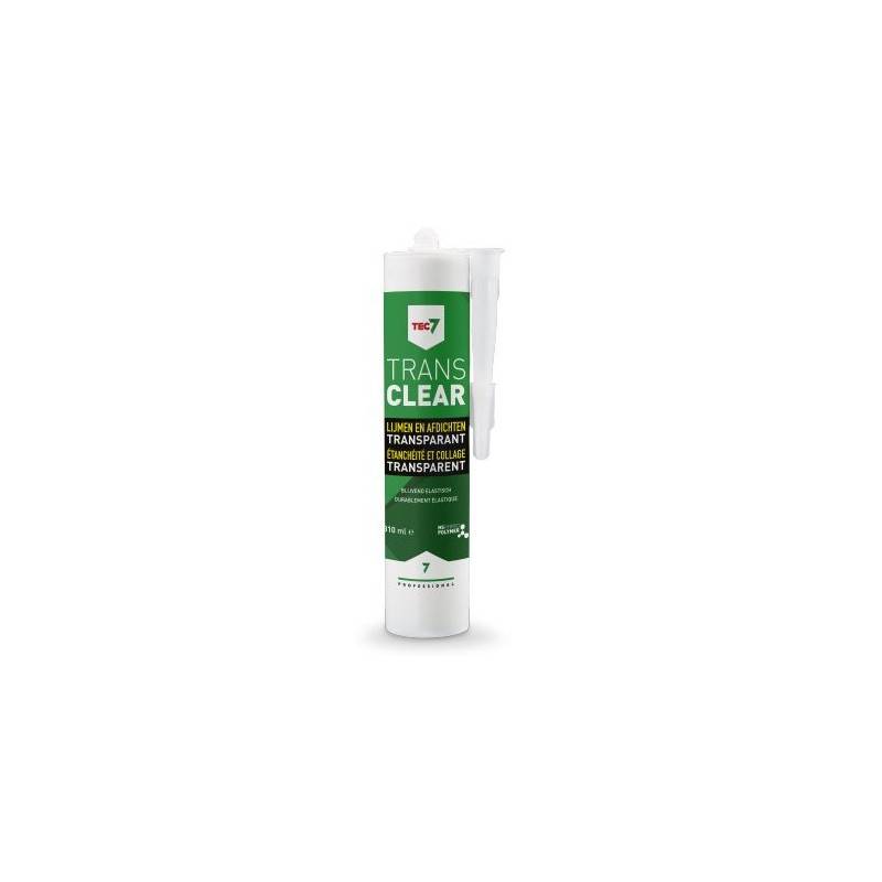 Trans Clear - Kit d'étanchéité universel transparent - Tec7 - Cartouche ...