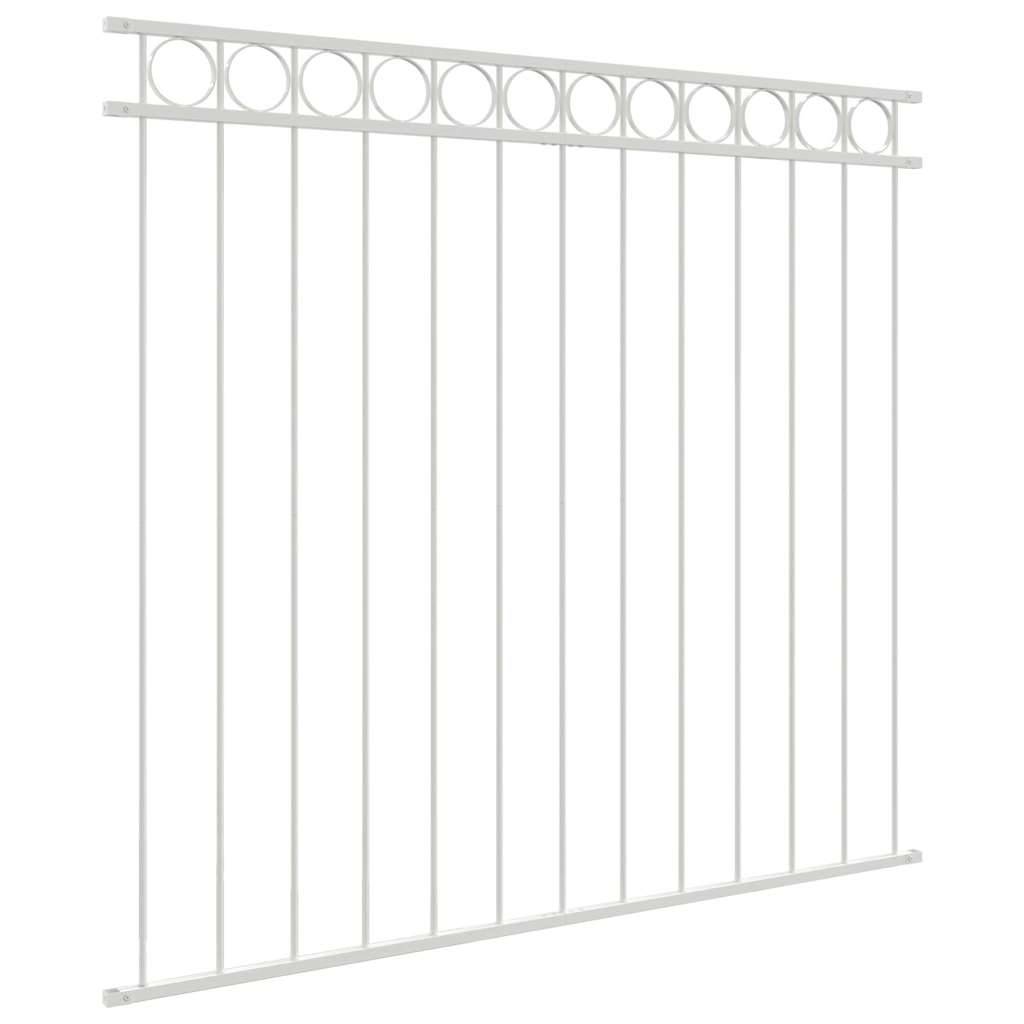 PANGIVO - Élément de clôture acier blanc 170 x 150 cm, Poids :8.25kg - PANGIVO - Image 4