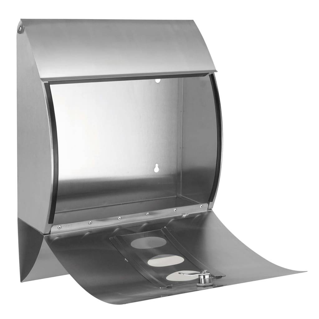 Boîte aux lettres Argent 30 X 12 cm - Prolenta Premium - Image 3