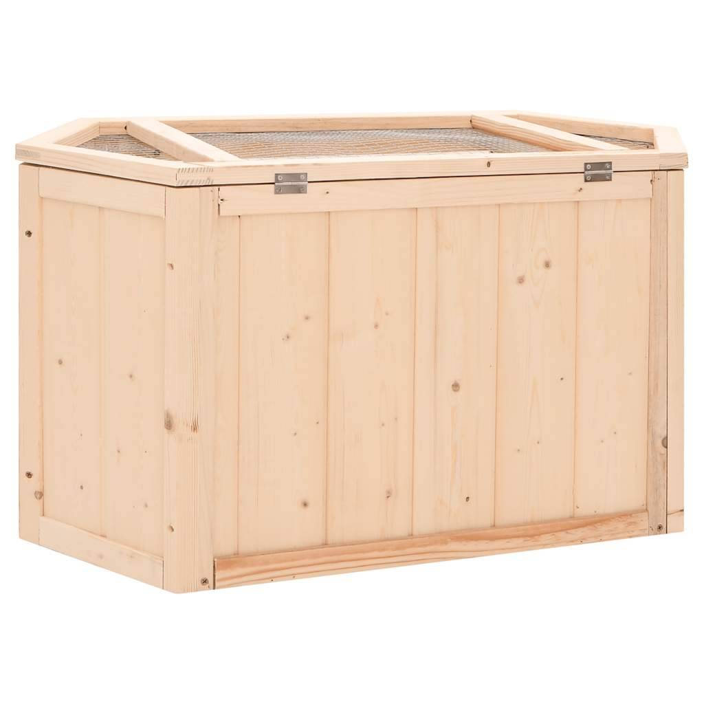 Vidaxl - Cage à hamster 80x40x43 cm bois massif de sapin vidaXL 172379 - Image 7
